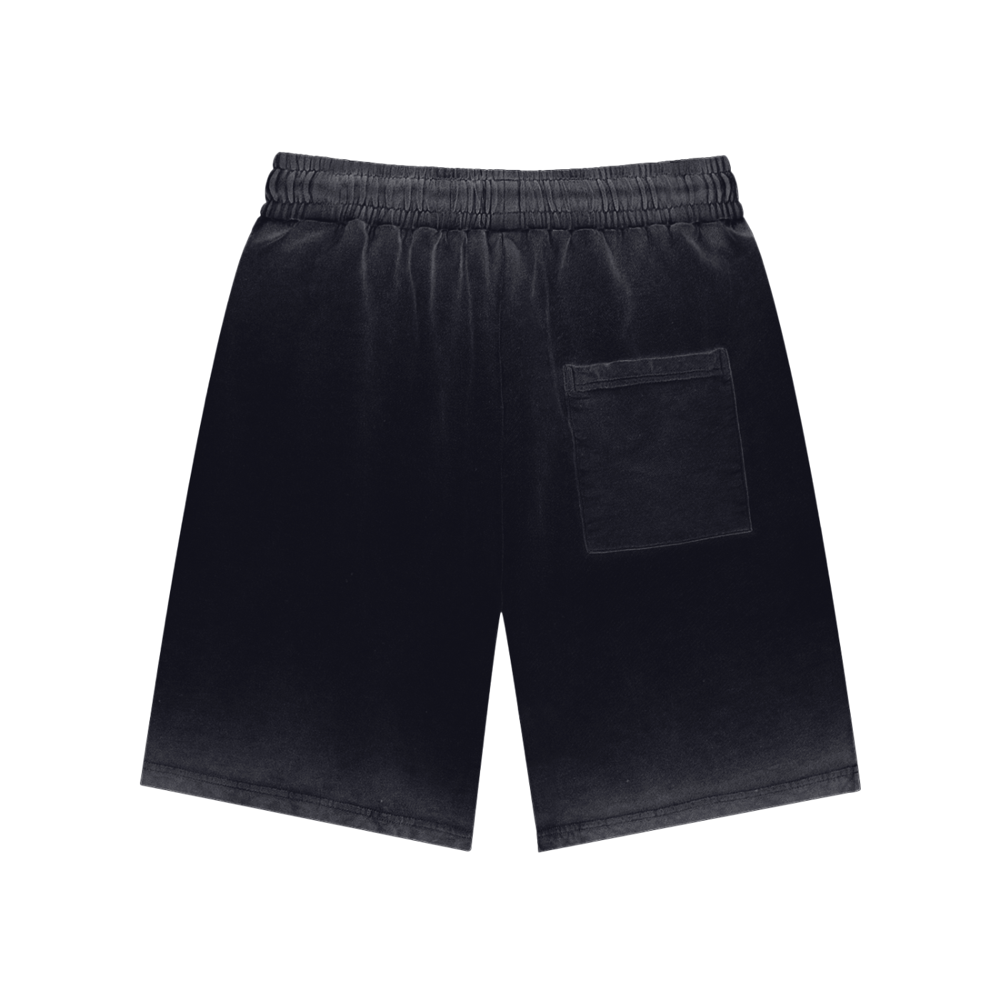 'AINAB' Reverse Dyed Sweatshorts (BLACK)